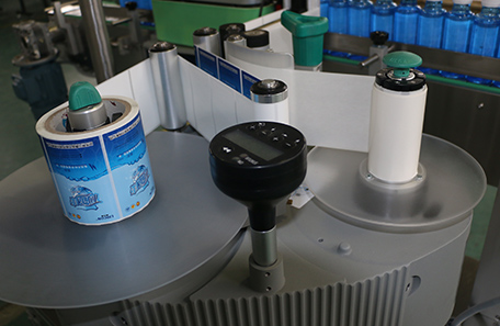 立式圓形罐頭貼標(biāo)機(jī)