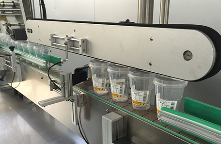 罐子平側面貼標機