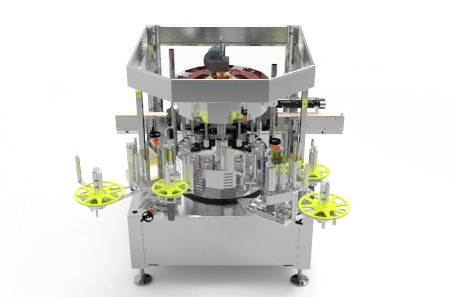 全自動回轉式不干膠貼標機-XTHZ-720J型