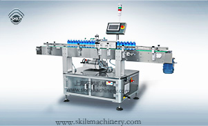 立式圓形罐子貼標(biāo)機(jī)定制